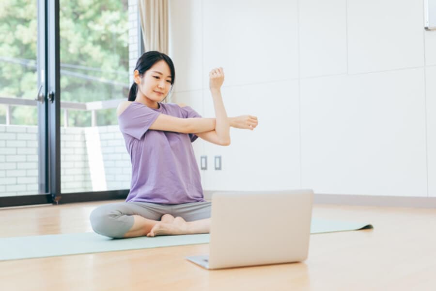 オンラインピラティス|健康経営